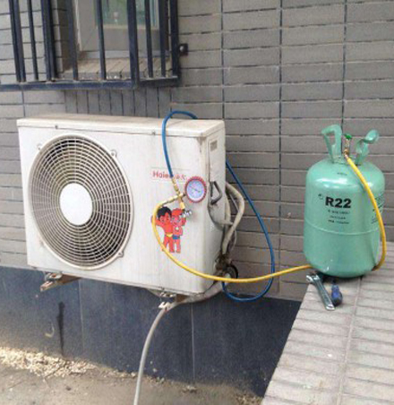 蓬莱空调加氟